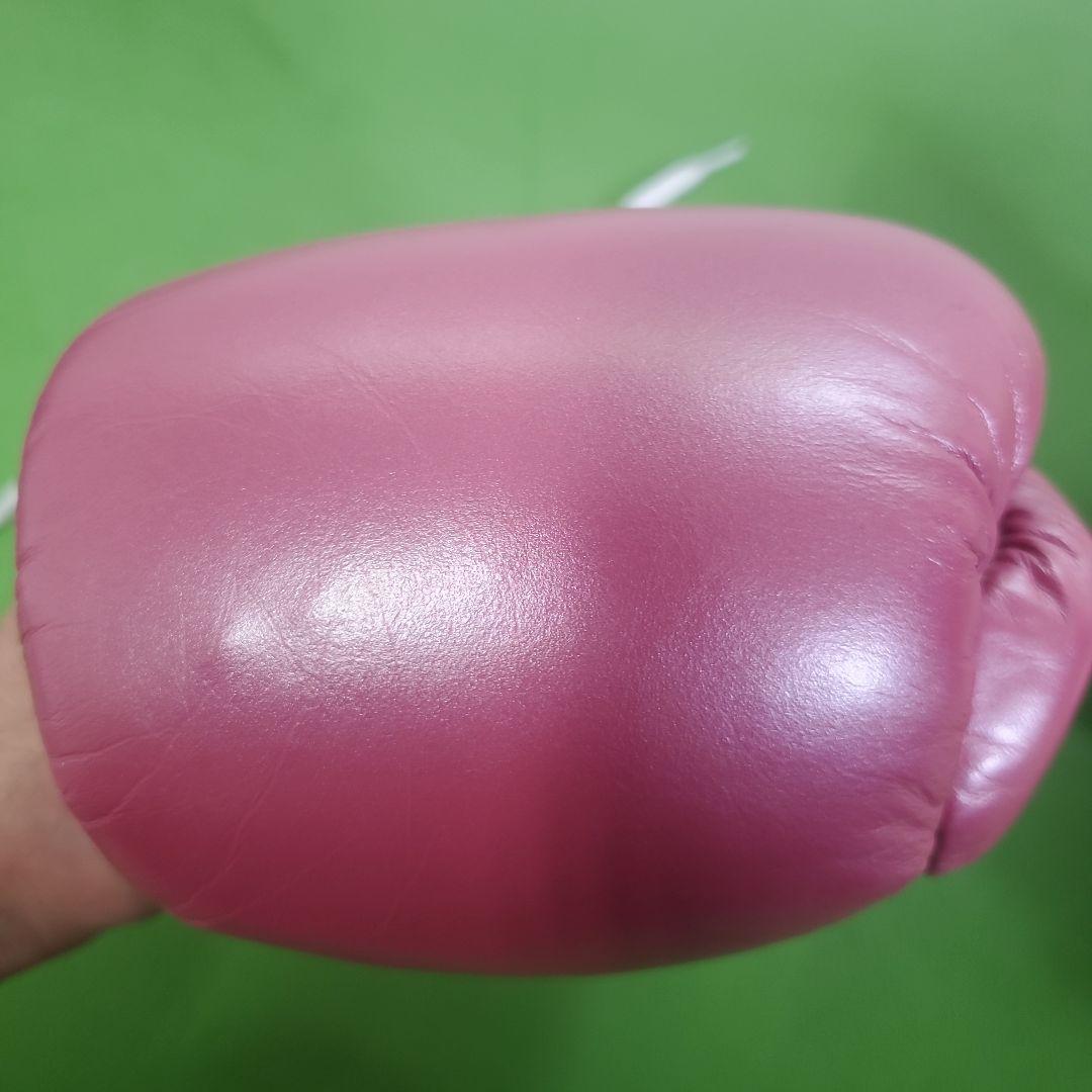 REYES ボクシンググローブ 8オンス　ピンク 　 セーフティック紐式