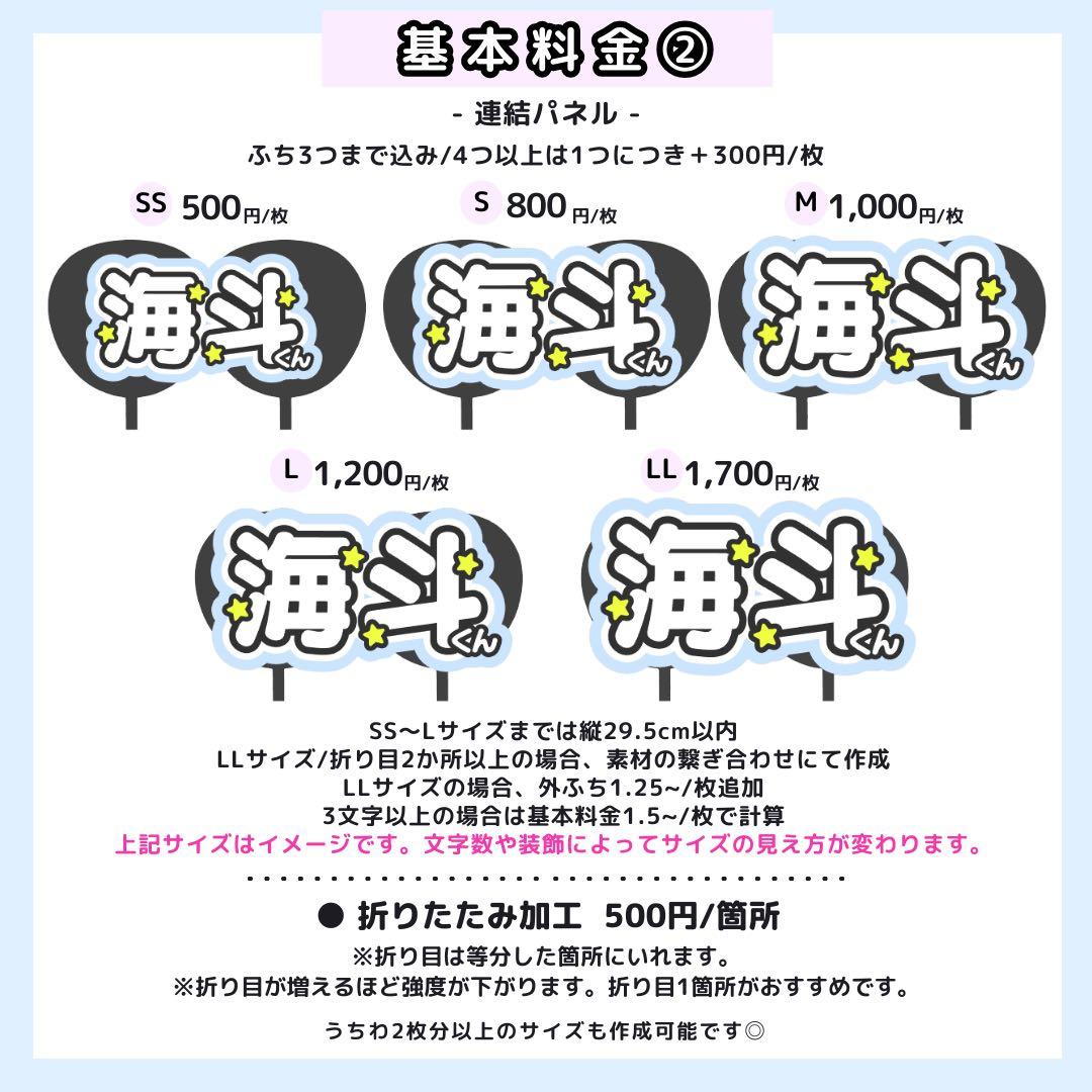 【2/3 まちゅ倉】@k様 うちわ文字オーダー うちわ屋さん 団文字パネル