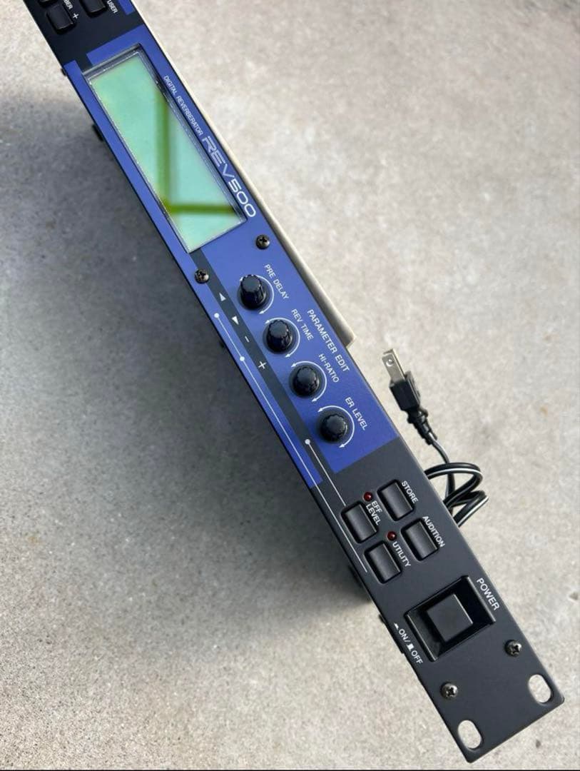 r*g様 Yamaha REV500 エフェクター 取扱説明書付き