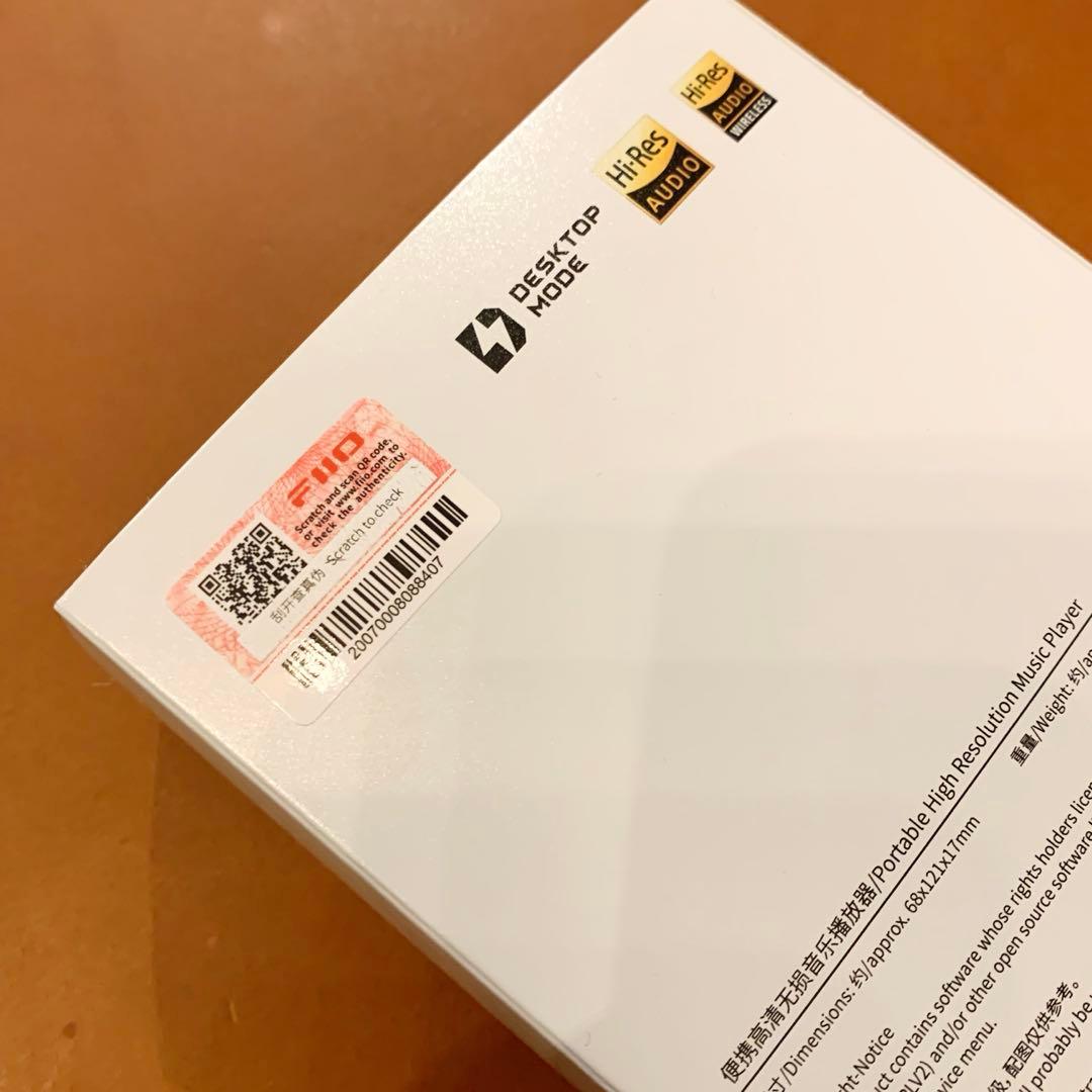 値下 ほぼ新品 FiiO M21 おまけで別売のレザーケース付き (ブラック)