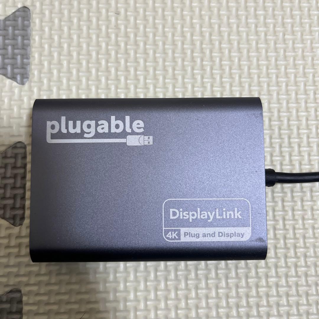 Plugable USB-C デュアル4K HDMIアダプター
