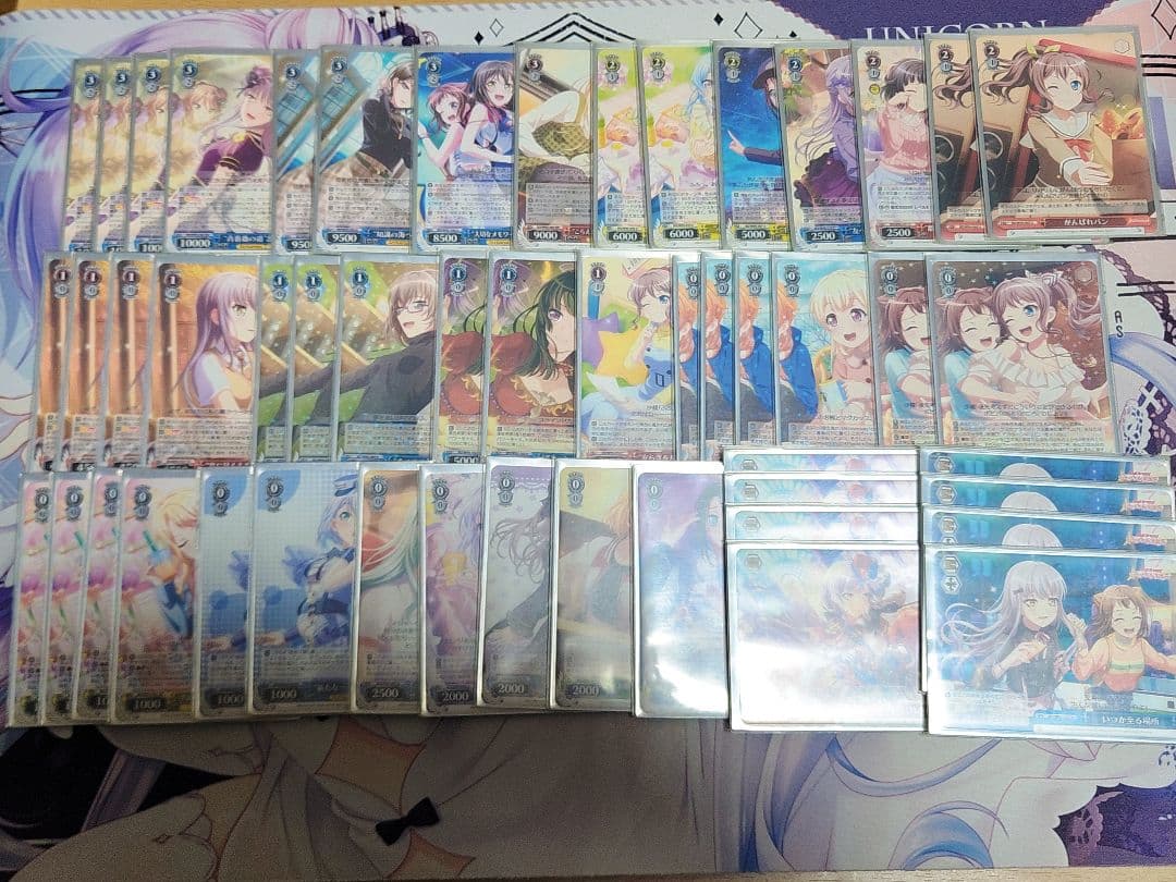 ヴァイスシュヴァルツ　バンドリ　アニバーサリーデッキ+パーツ