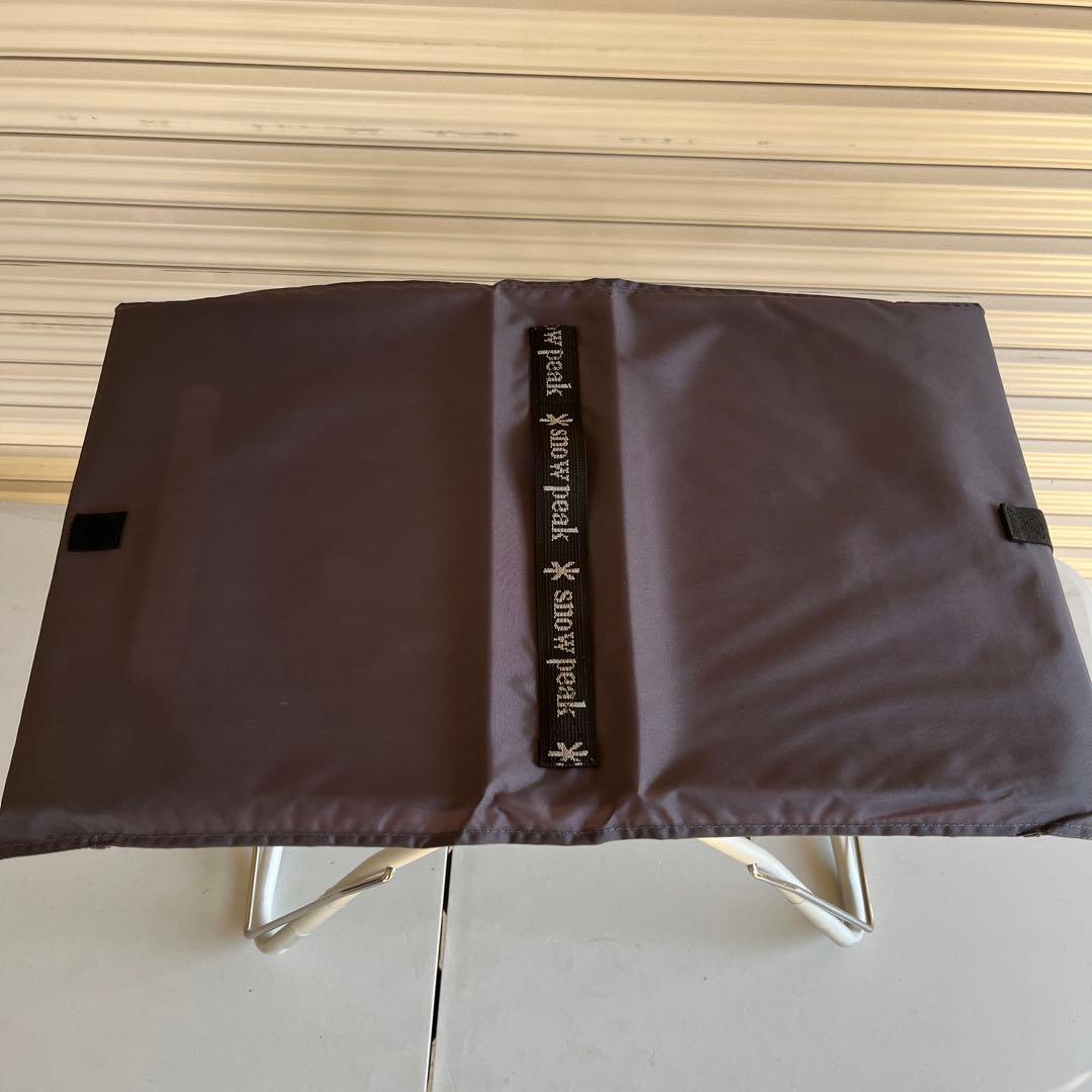 【美品】 peak TAKIBI Myテーブル ステンレストレイ付