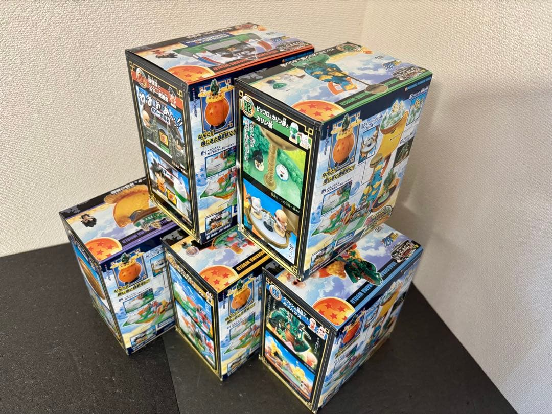 未開封 バンダイ 広がる! ドラゴンボール パノラマワールド 全5種 フィギュア