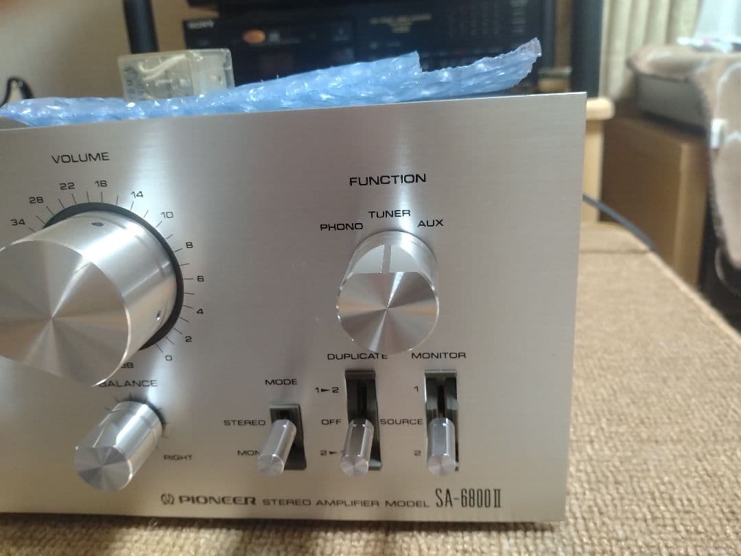 メンテ済 Pioneer パイオニア プリメインアンプ SA-6800II 美品