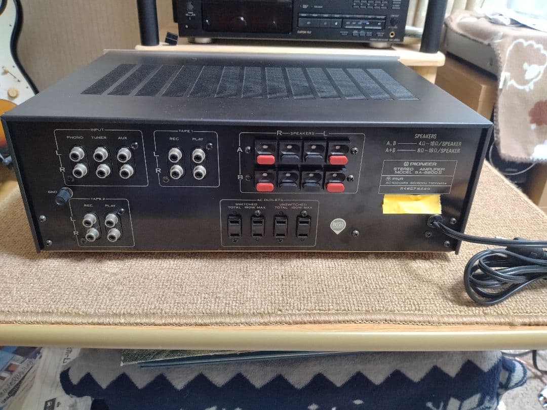 メンテ済 Pioneer パイオニア プリメインアンプ SA-6800II 美品