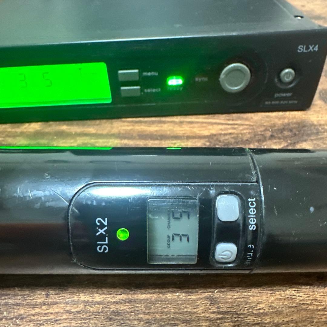 SHURE SLX ワイヤレスマイクシステム