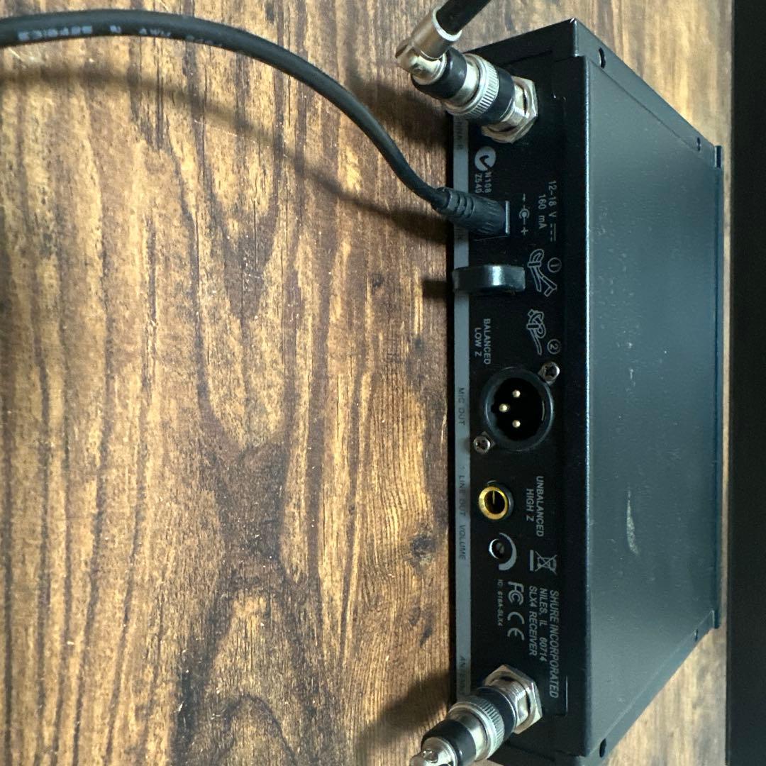 SHURE SLX ワイヤレスマイクシステム