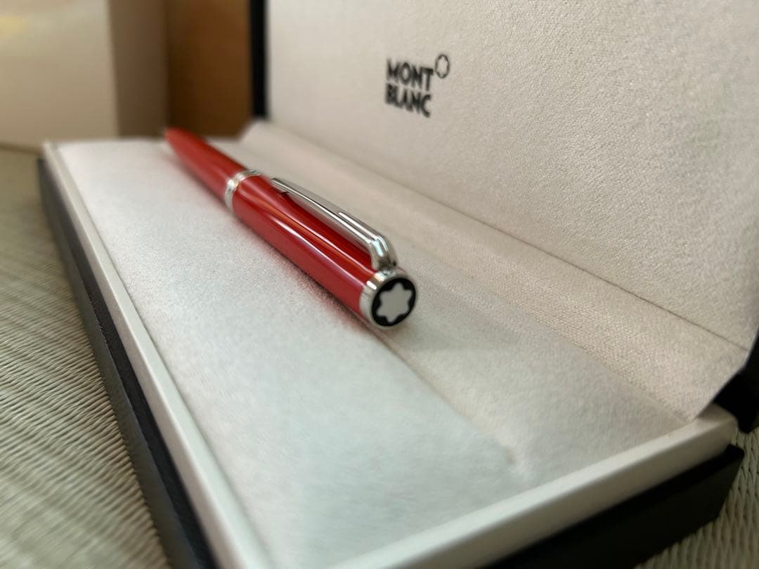 新品未使用◆モンブラン PIX ボールペン 赤 希少品　銀座伊東屋購入