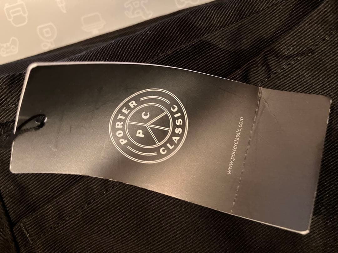 新品 ポータークラシック GENE KELLY CHINOS チノパン ブラック