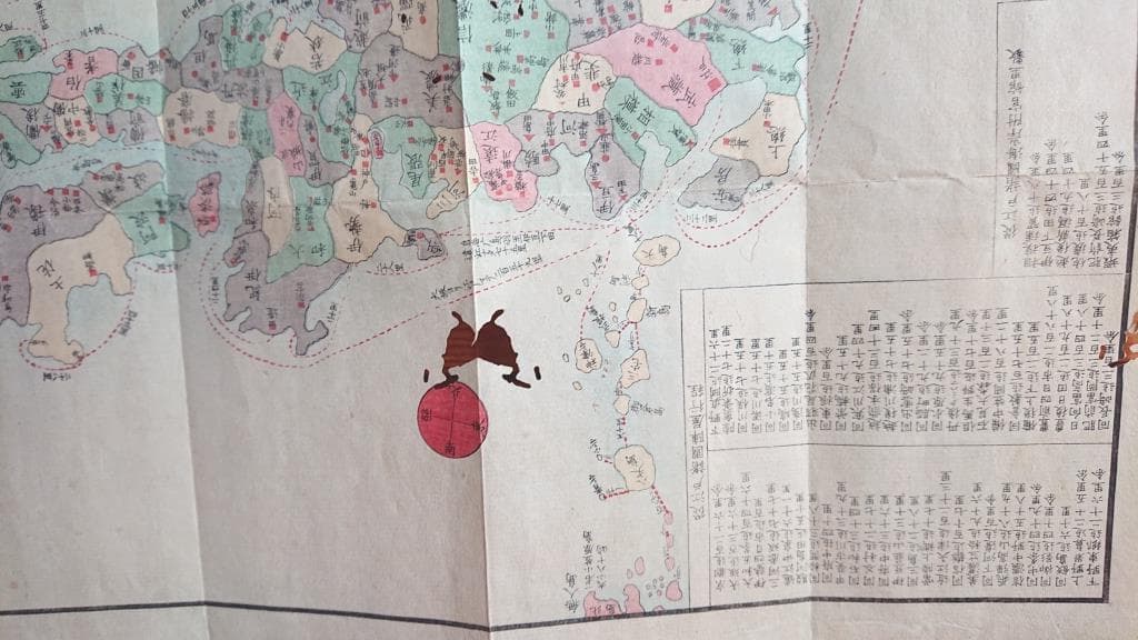 22　日本輿地全図