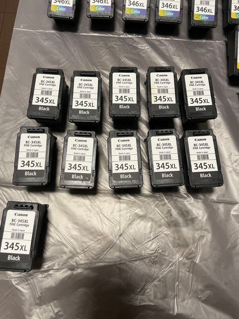 使用済み Canonインクカートリッジ 70個まとめ売り (純正品 )