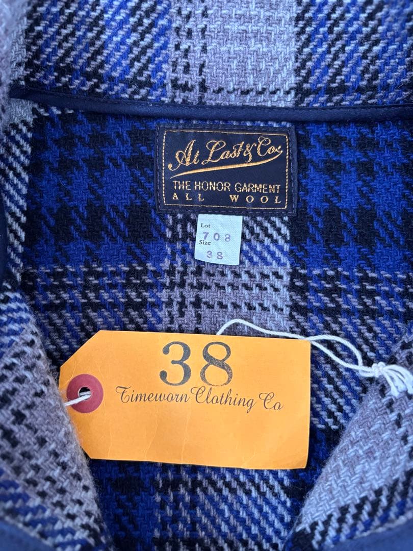 AT LAST ＆ CO wool Cossack Lot708 サイズ38