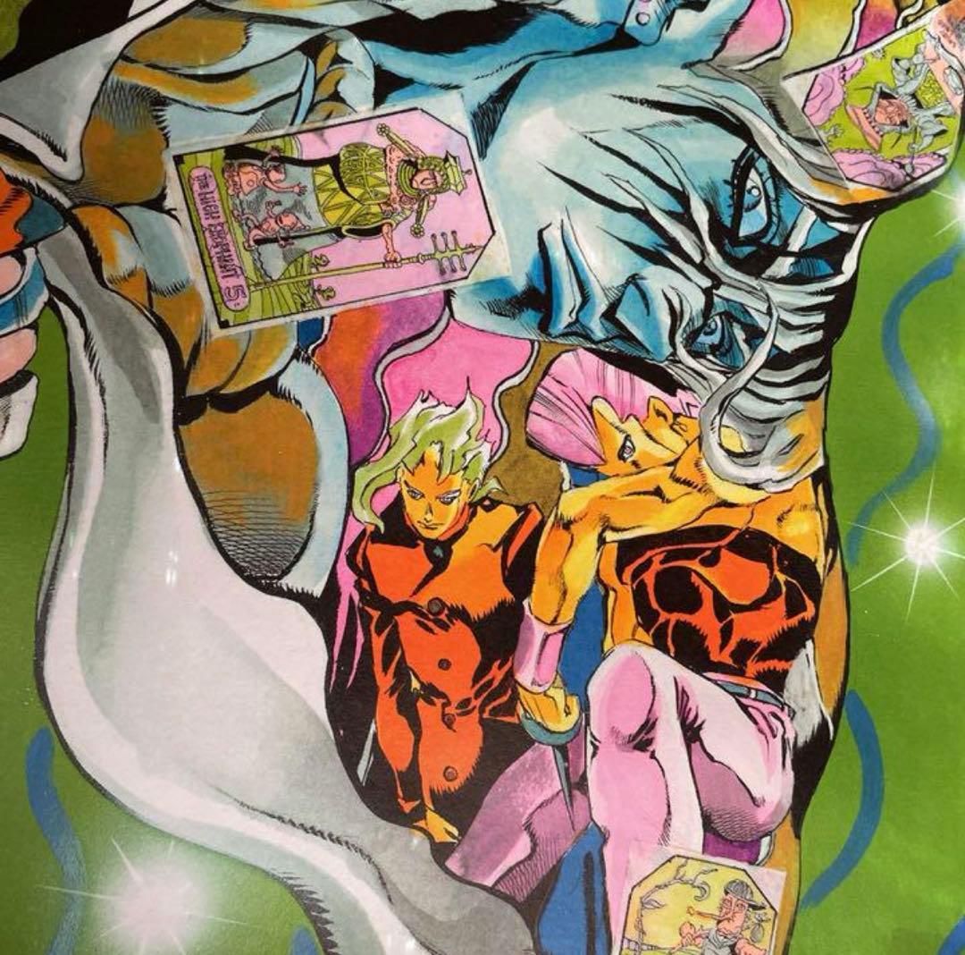 ジョジョ 第三部 スターダストクルセイダース 空条承太郎 JOJO展 ポスター