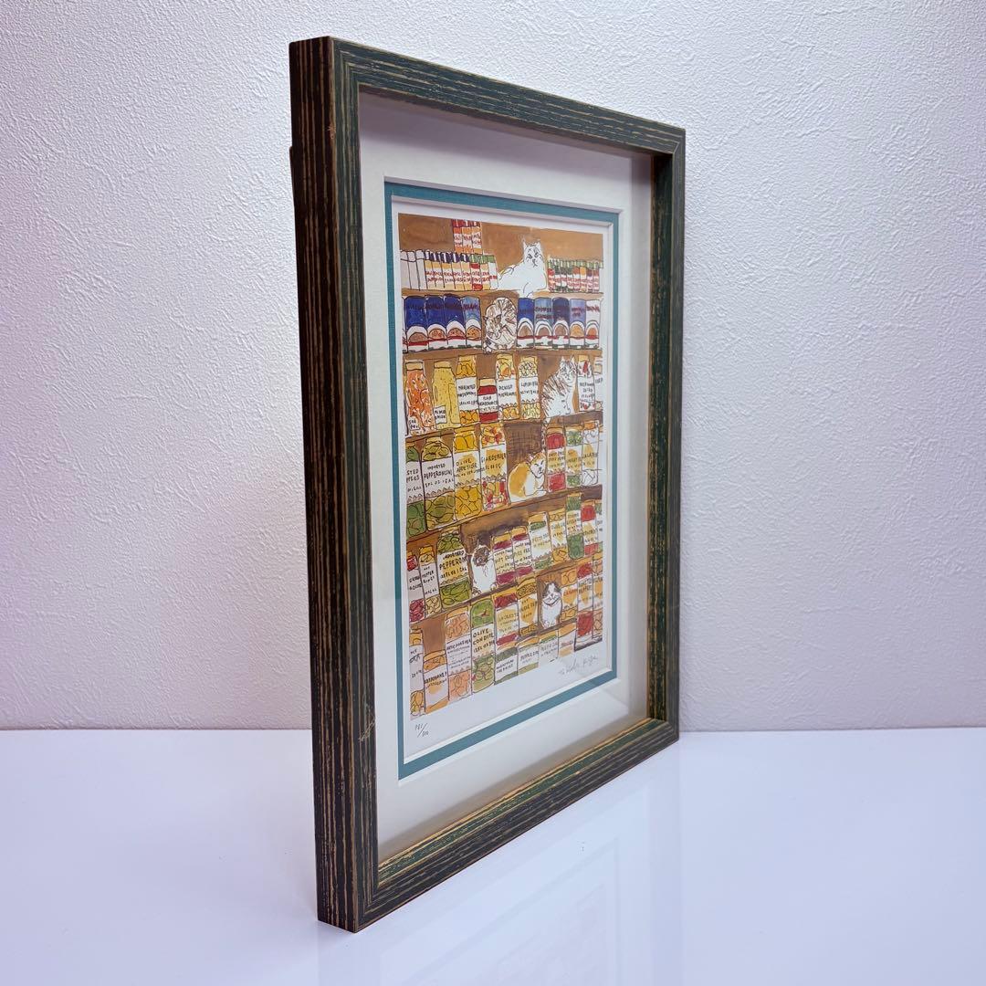 マンハッタナーズ 『 SPICY CATS 』 久下貴史 版画781/800