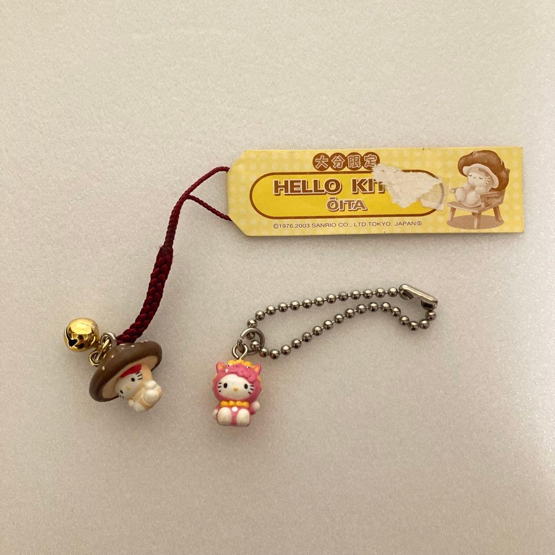 ハローキティご当地値付けストラップ おまとめ売り　27点
