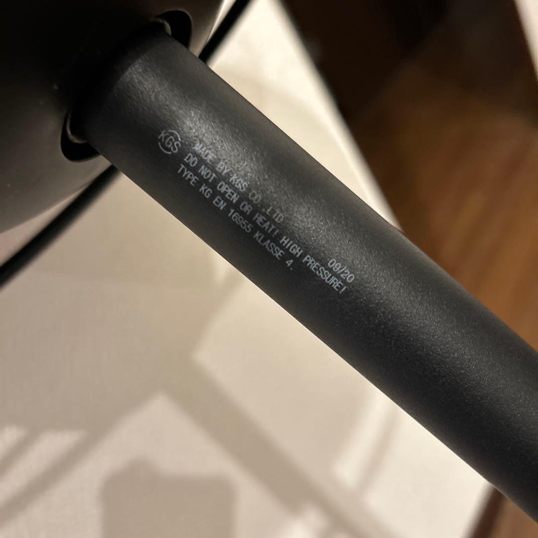 美品　IKEA LIDKULLENリドクレン昇降式椅子スツール