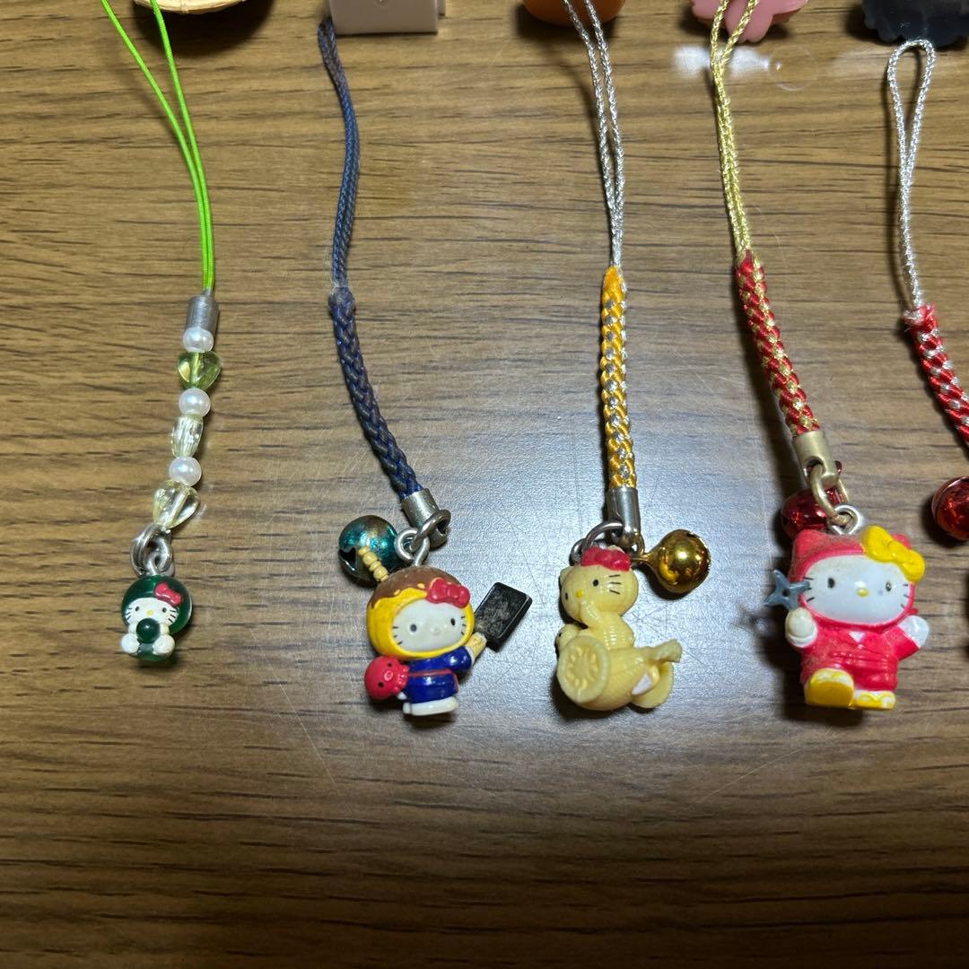 キティちゃん♡ご当地キーホルダー♡ご当地ストラップ♡根付け♡難あり16点セット
