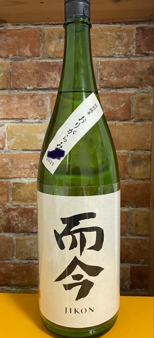 而今（JIKON ）特別純米おりがらみなま1800ml