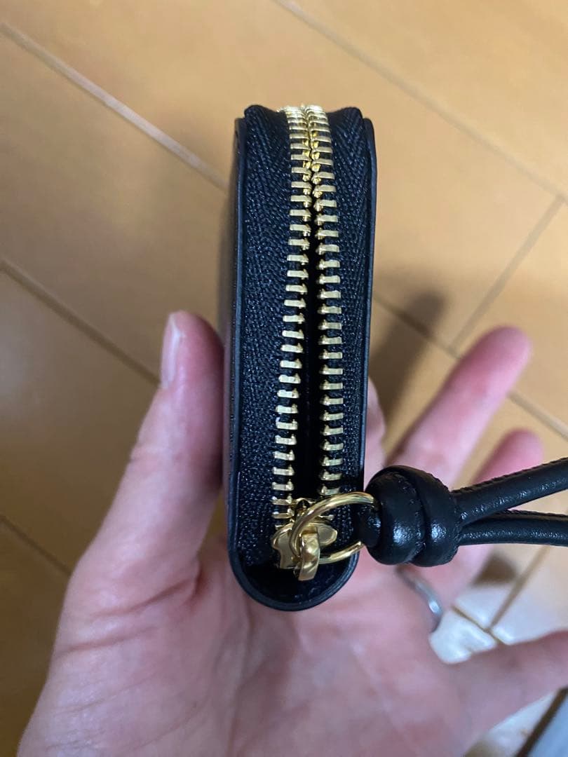 JIL SANDER ブラック レザー ケース