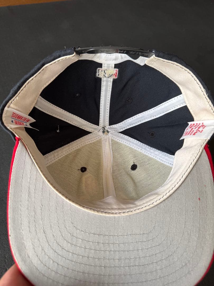 【新品未使用】90s Made in USA NEW ERA MLB snap