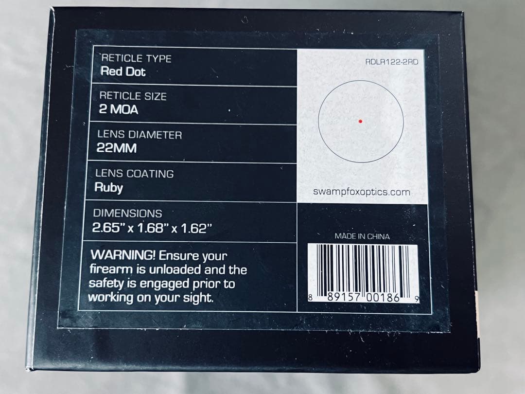 実物 SWAMPFOX LIBERATOR Ⅱ ドットサイト