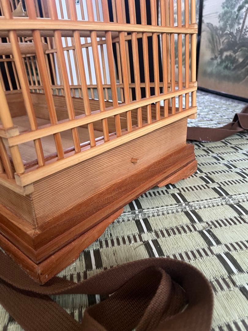 木製　鳥かご　ハンドメイド