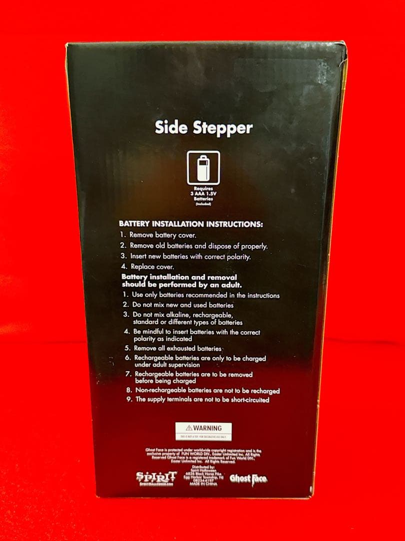 スクリーム ゴーストフェイス サイドステッパー フィギュア 海外限定