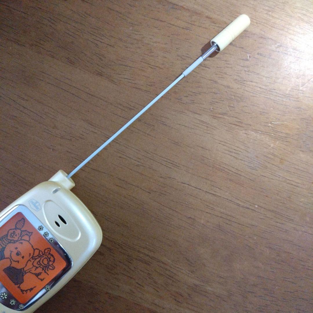 【貴重】セルラー　くまのプーさん D207K　ガラケー　ディズニー　モックアップ