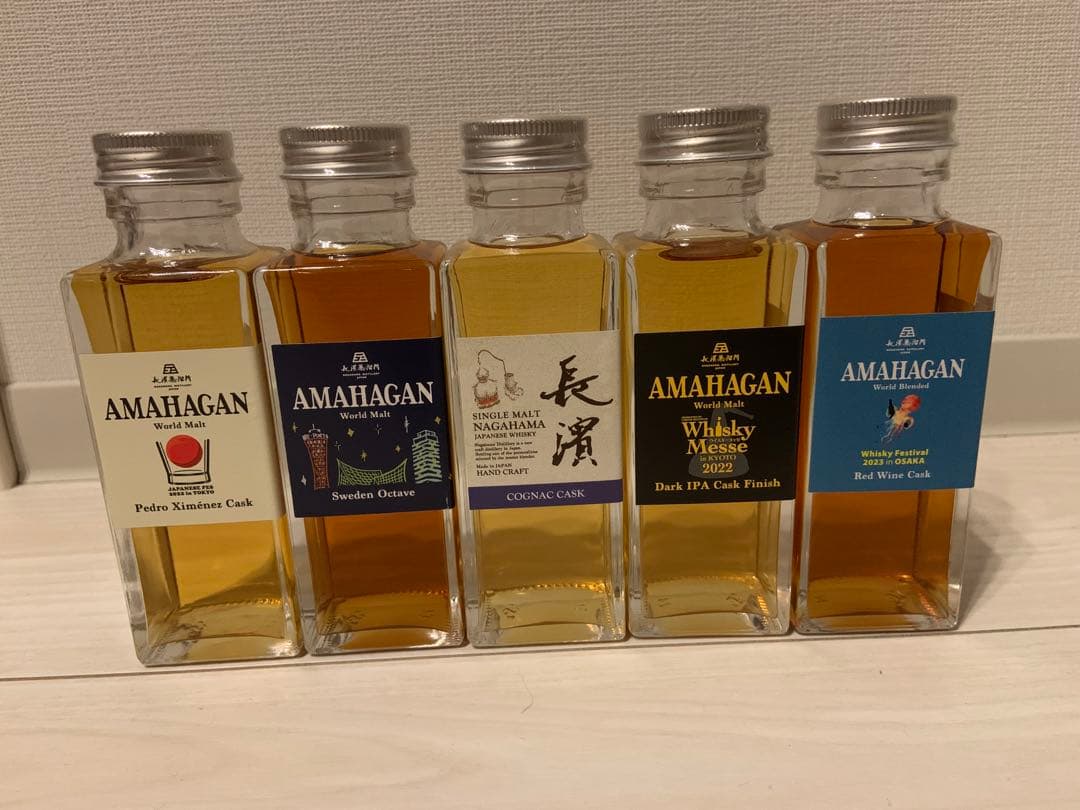 長濱蒸留所ウイスキー　ミニボトルセット