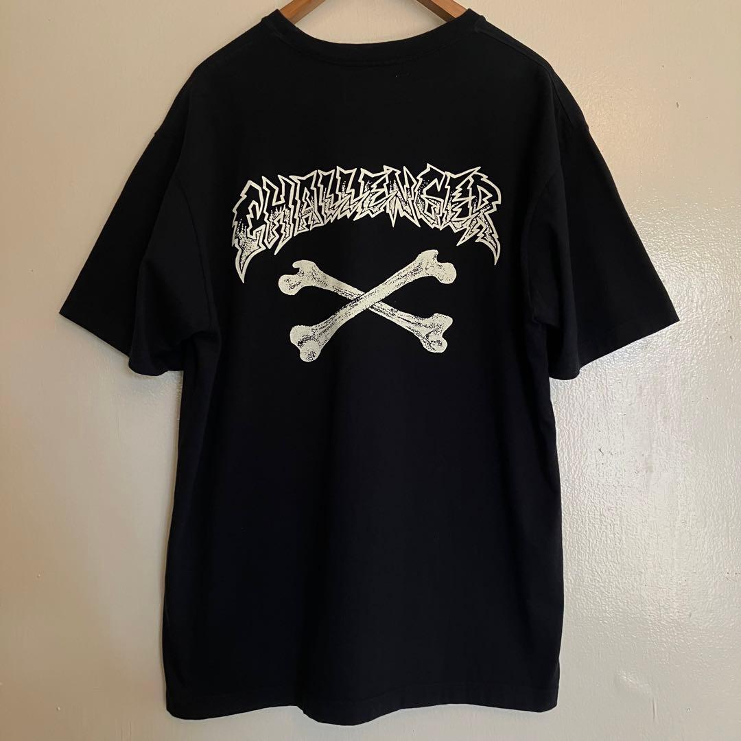challenger チャレンジャー クロスボーンTシャツ XL