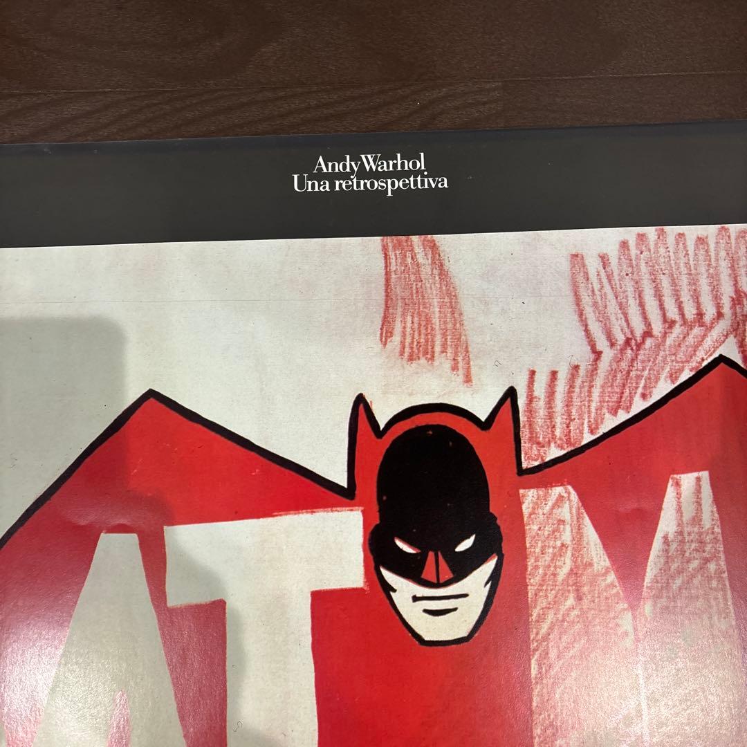 ビンテージ　アンディウォーホル　バットマンBATMAN WARHOL ポスター