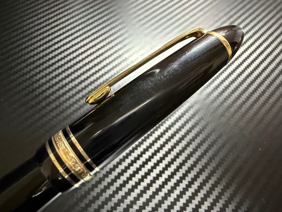 美品 モンブラン マイスターシュテュック 146 14K 全金 EF 万年筆