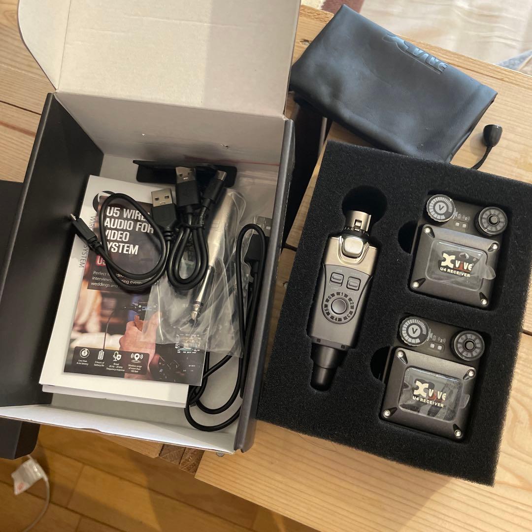 Xvive XVU4R2 ワイヤレス受信機 2台セット