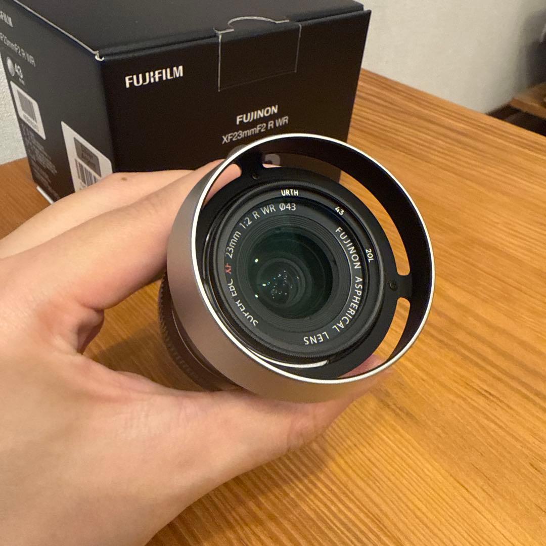 XF23mm F2 R WR 【新品同等品】 純正レンズフード付き