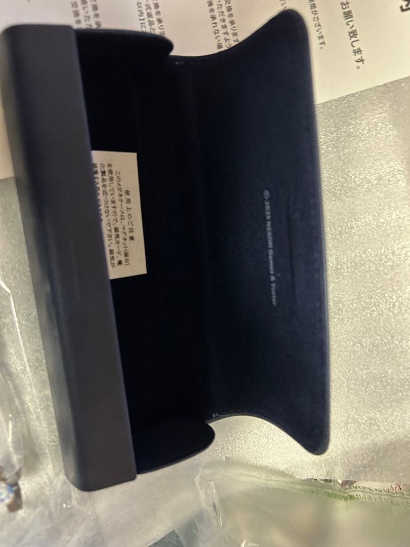 本体とケースのみ　執事眼鏡 ブルアカ 飛鳥馬トキ　モデル メガネ