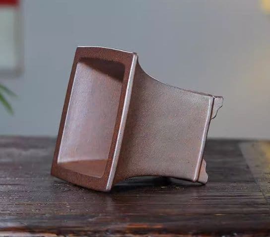 宜興紫砂鉢 四方盆 盆栽鉢 植木鉢 小品盆栽鉢 大品盆栽鉢