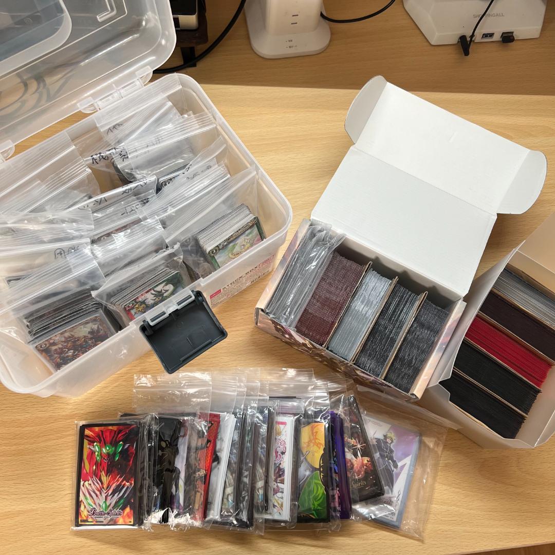 【即購入大歓迎】バトルスピリッツ 引退 まとめ売り デッキx9点 デッキパーツ