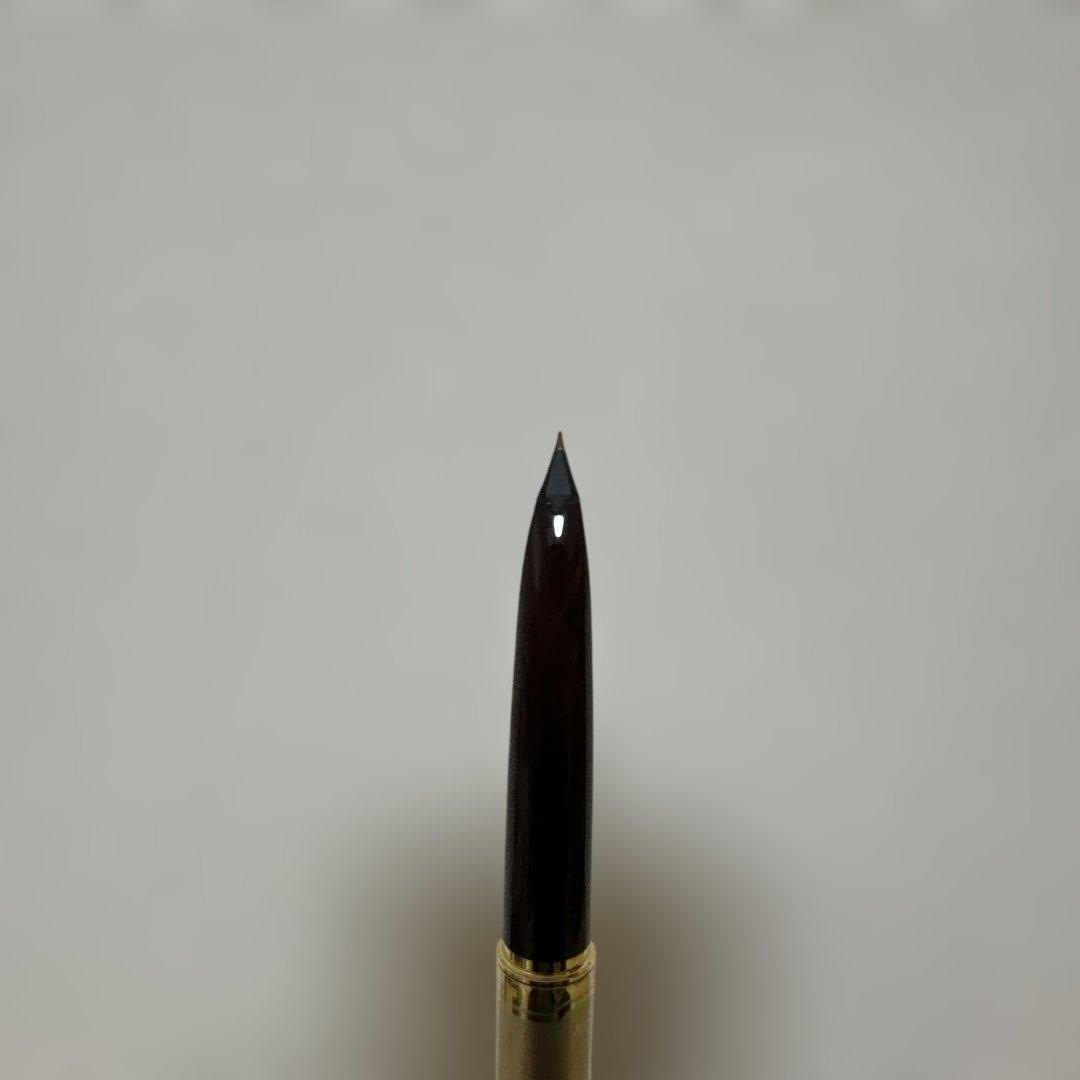 パイロット 万年筆　エリート ディープレッド ペン先 F（細字）　廃盤　インク付