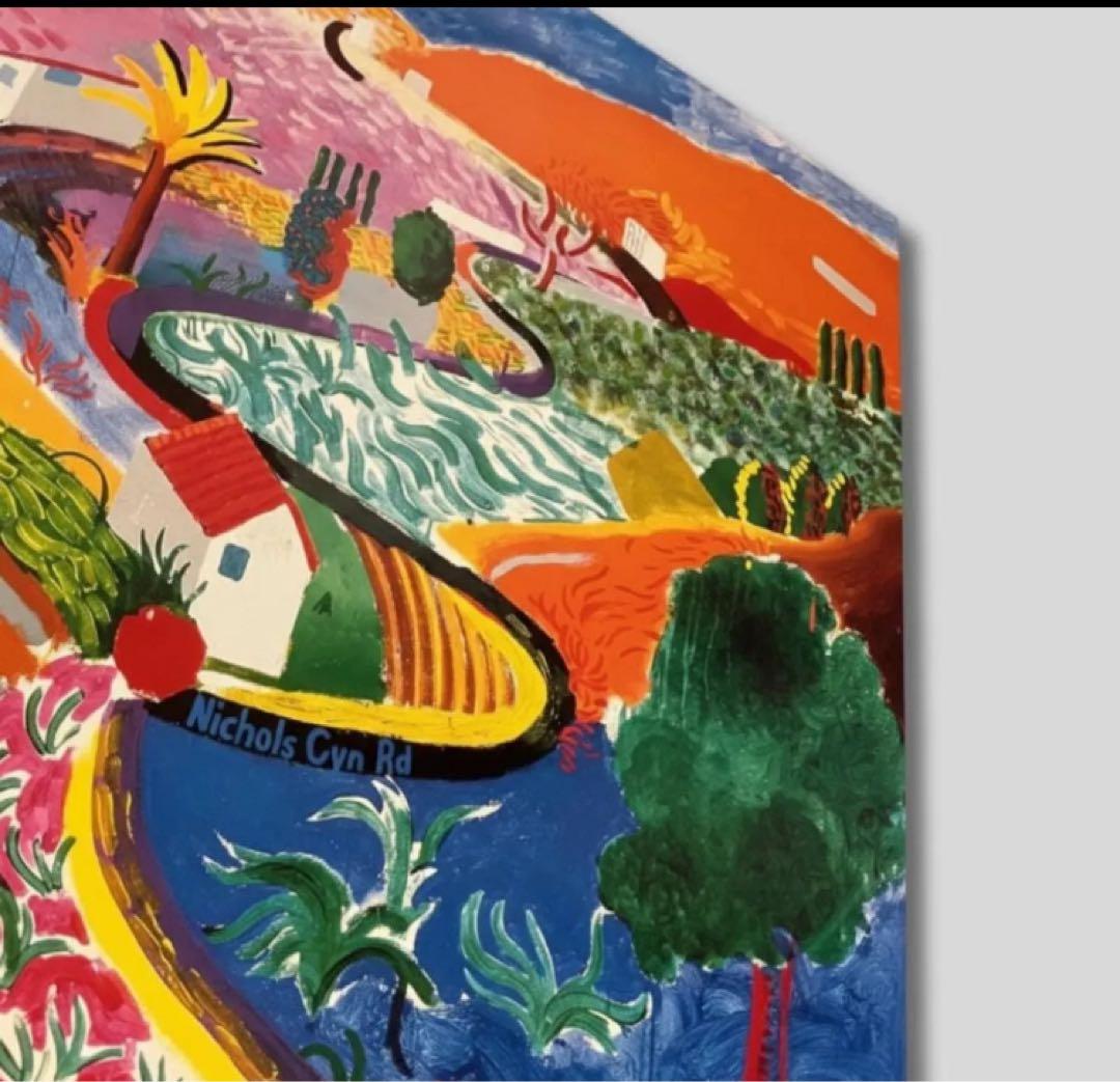 デイヴィッド・ホックニー 回顧展 ポスター