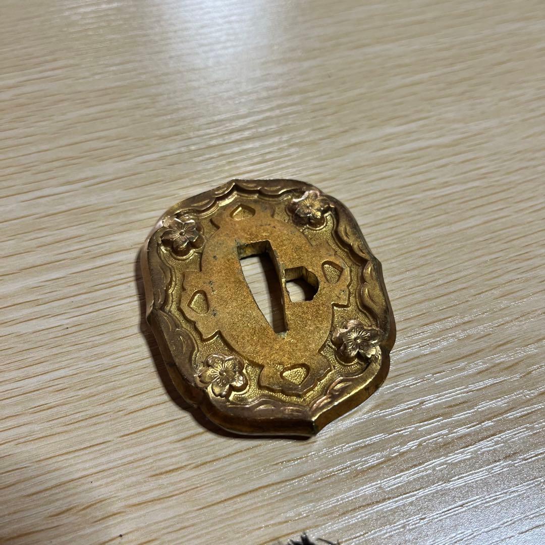 橋*様 軍刀　模擬刀　鞘　鍔　柄