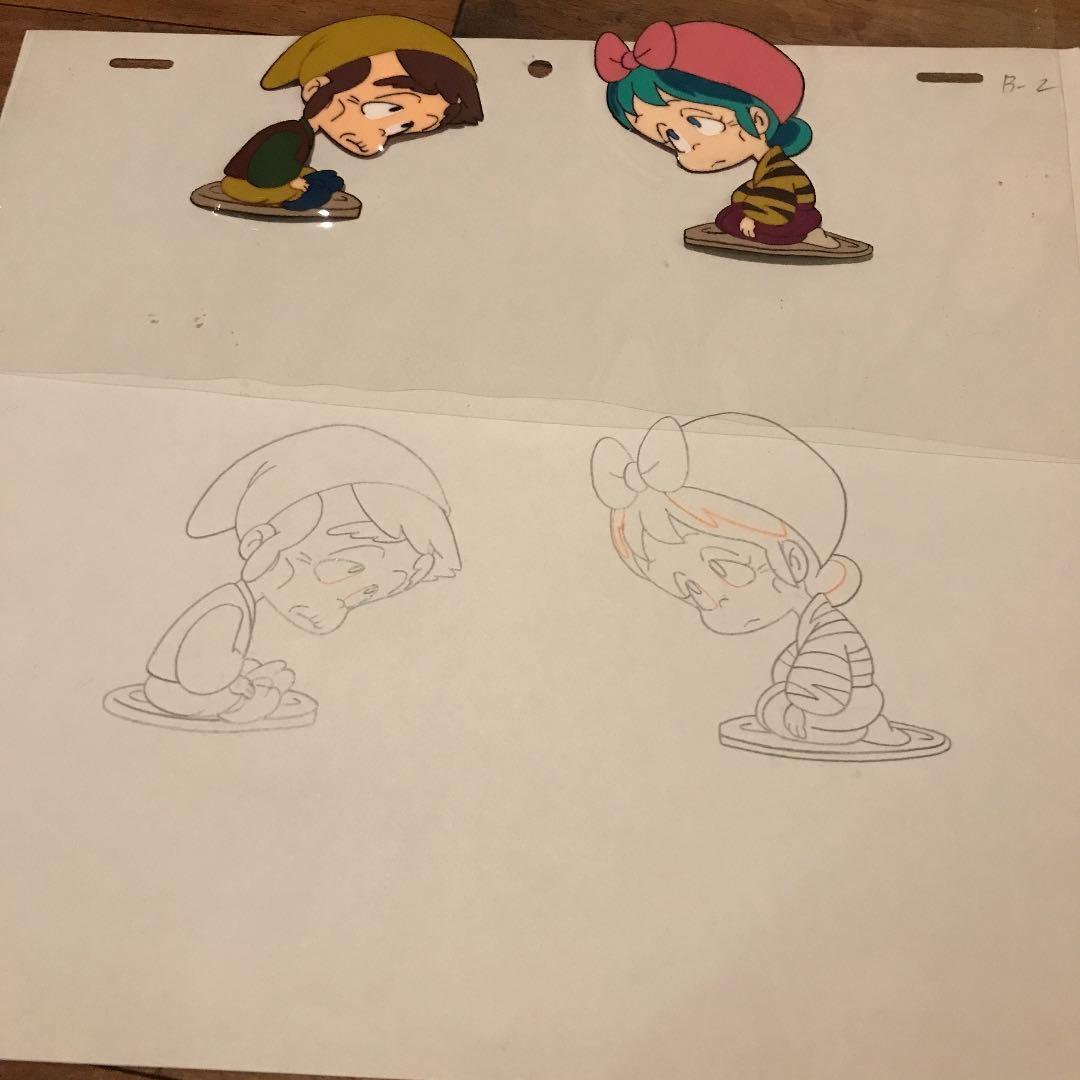 うる星やつら　セル画3枚　昭和レトロ　当時物