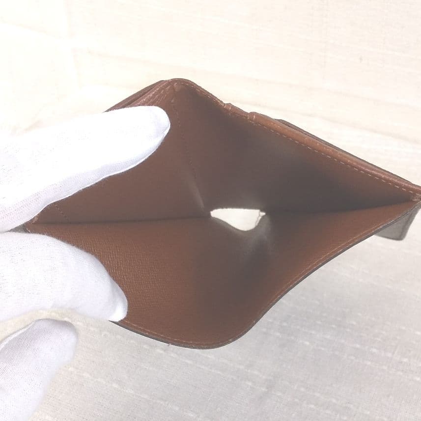極美品 ルイヴィトン ポルト モネ ヴィエノワ モノグラム がま口折り財布