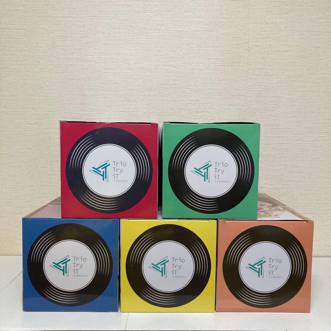 【未開封】けいおん!Trio-Try-iT Figure 唯・梓・澪・律・紬