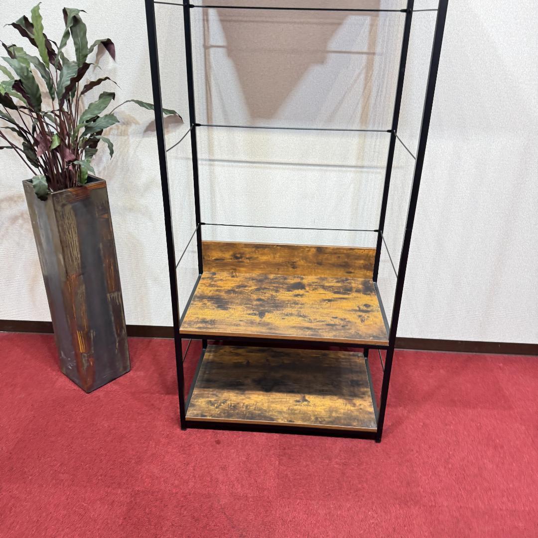 東京23区送料無料　モデルハウス展示品　ニトリ　ハンガーラック　Nステイン