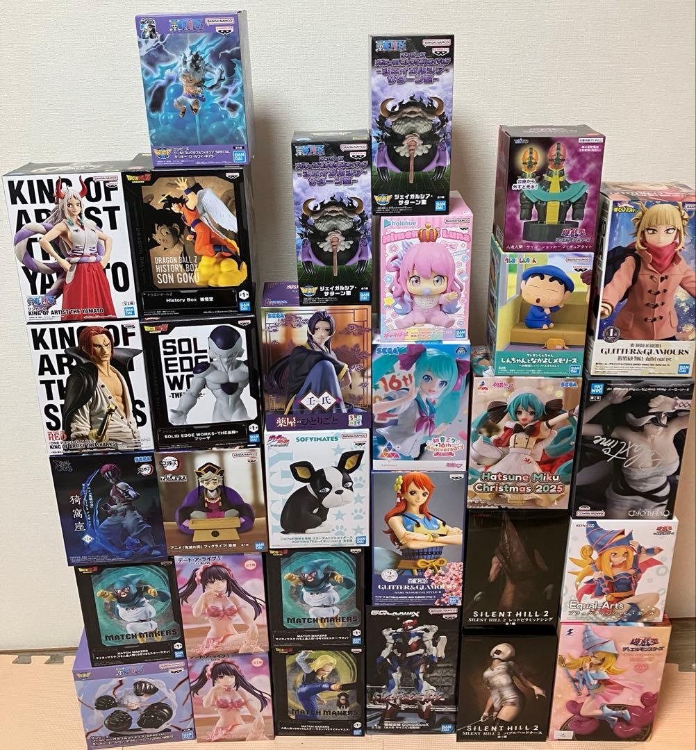 鬼滅の刃　ドラゴンボール　ワンピース　30体　フィギュア　まとめ売り