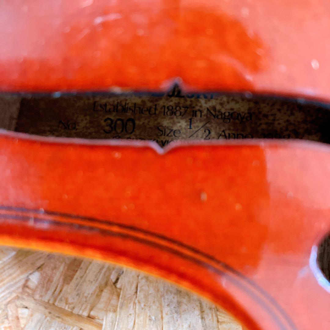 スズキ バイオリン No.300 1/2 ケース付き 1988年製 SUZUKI