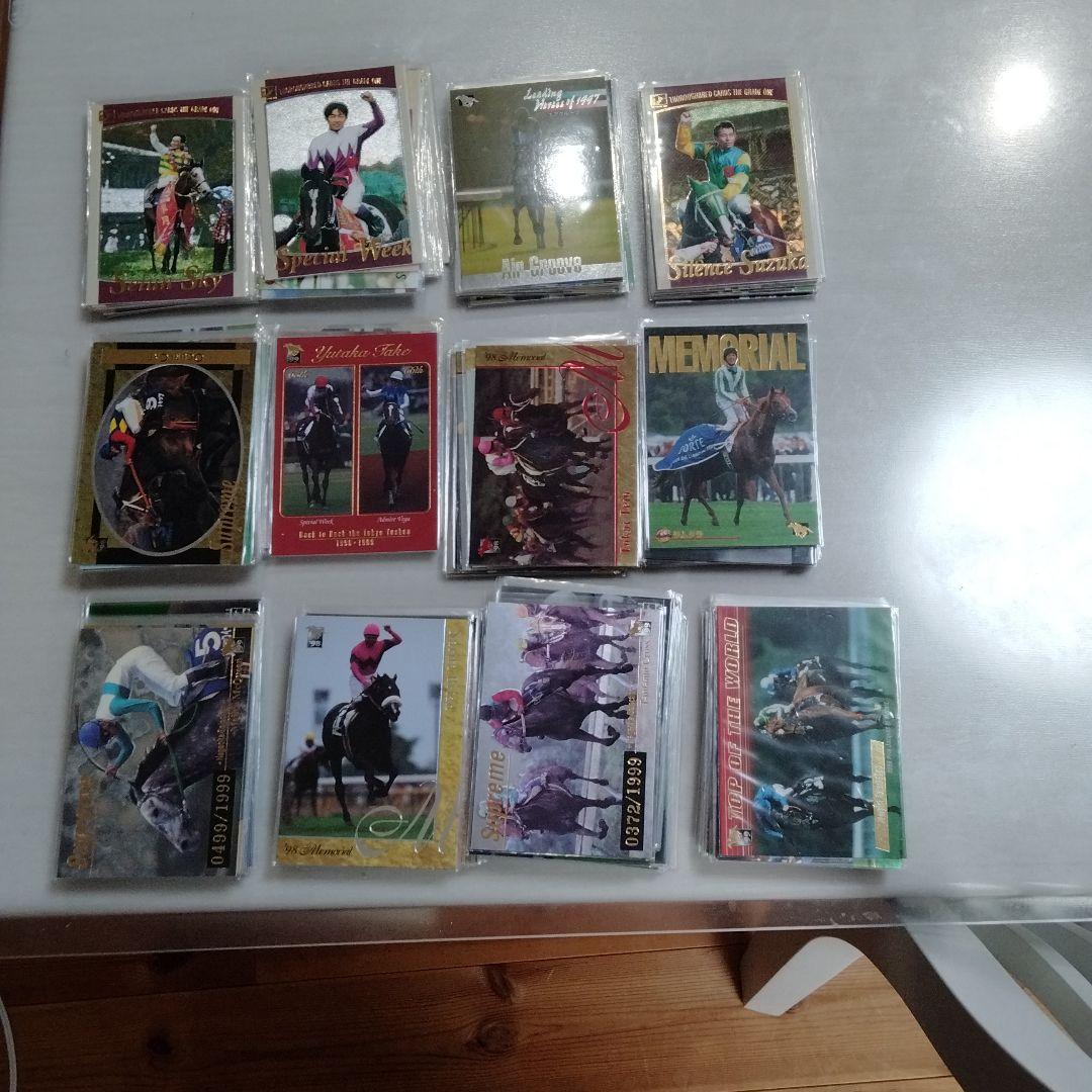 1998年中心の競馬カード、DVD詰め合わせ