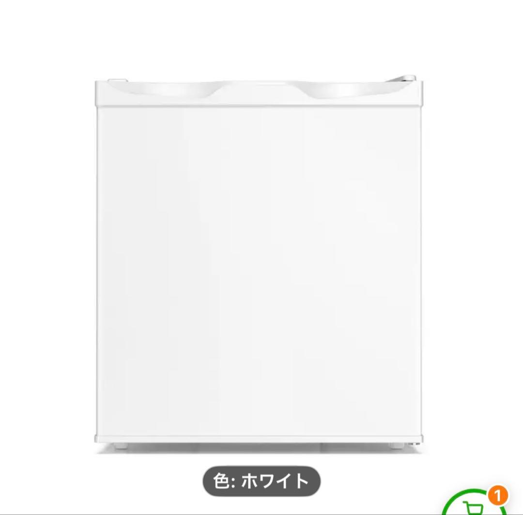 ホワイト冷凍庫 省スペース設計 24dB