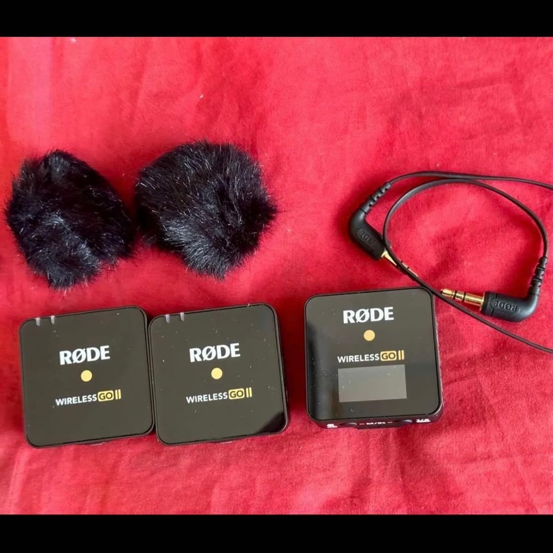 RODE Wireless GO II ワイヤレスマイクシステム 受信機 送信機